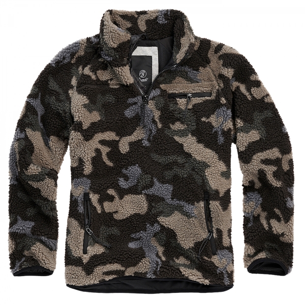 Teddyfleece-Troyer donkercamo