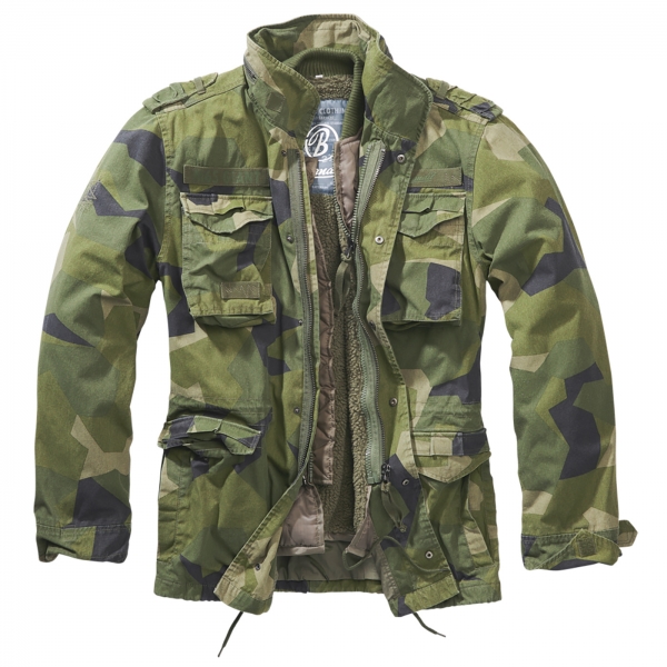 M65 Reuzenparka Zweeds camouflage