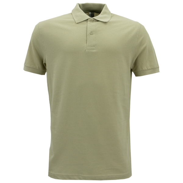 Katoenen polo beige