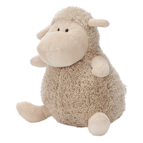 Zachte knuffel schaap beige