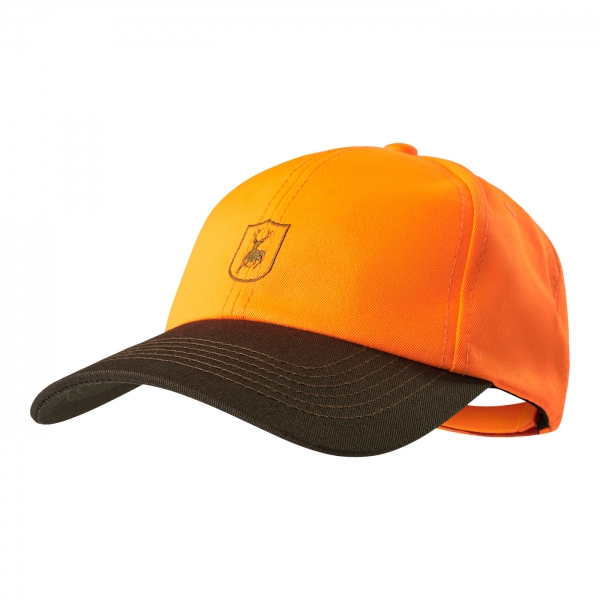 Jachtmuts met Bavaria Logo oranje/bruin