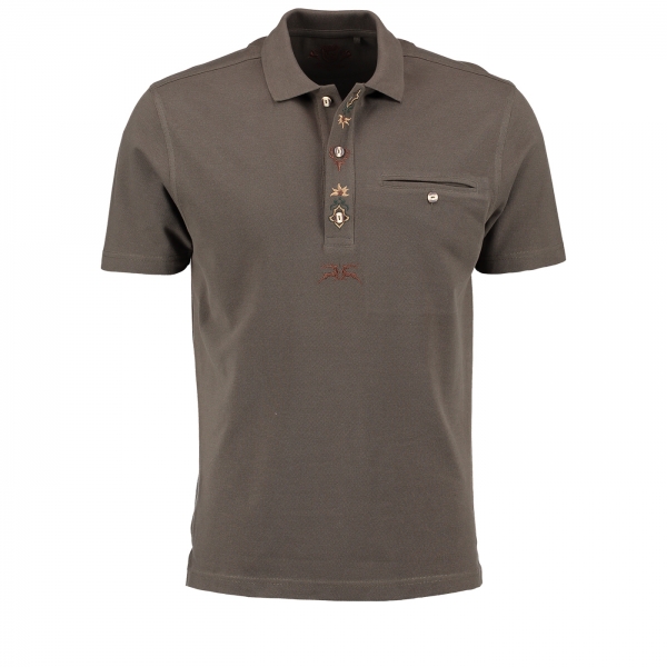 Poloshirt olijf