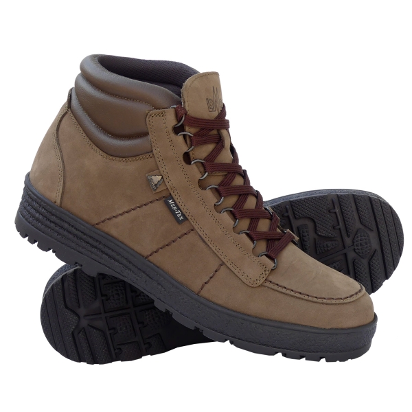 Jachtlaarzen Nubuck Leer bruin