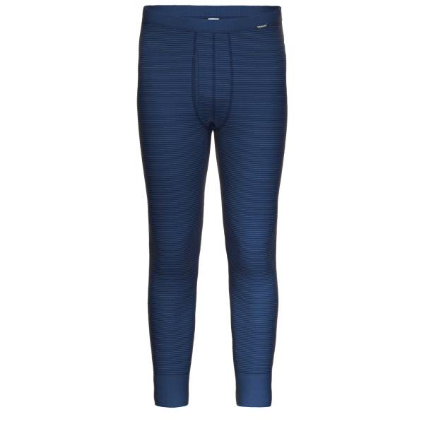 Lange broek met gulp marineblauw