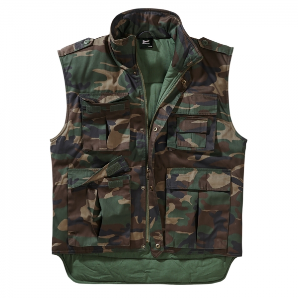 US gewatteerd vest woodland