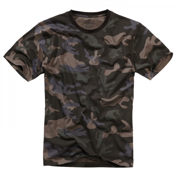 T-shirt donkercamo