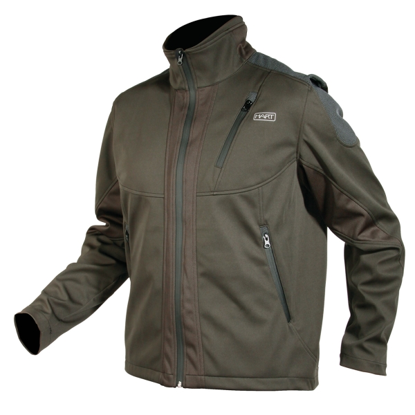 Softshell jas Lanbro-S olijf