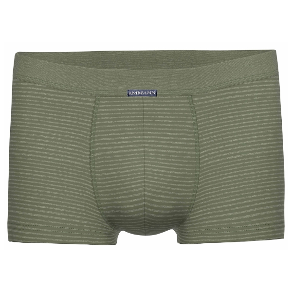 Boxershort zonder gulp olijf/riet