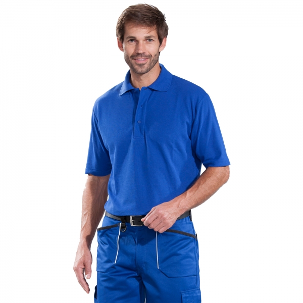 Poloshirt blauw