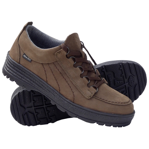 Jachtschoen nubuck leer bruin