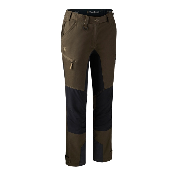 Dames Outdoor Broek Lady Roja olijf/zwart