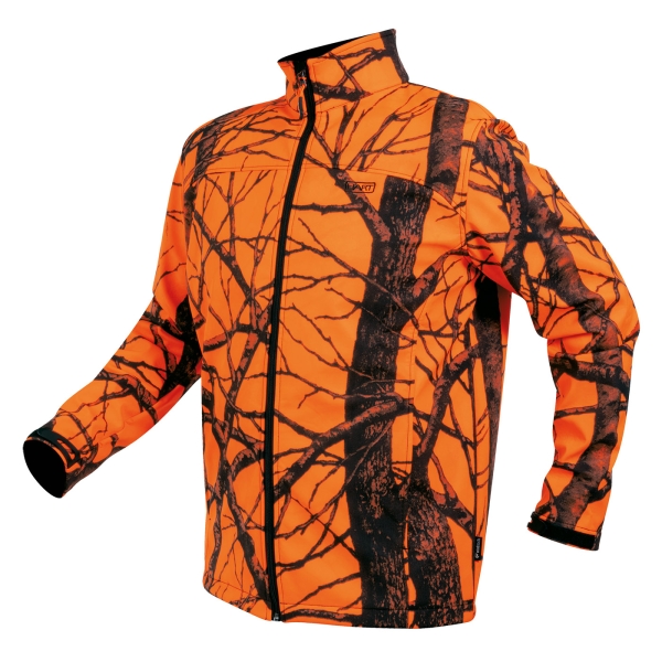 Montrose-S camo blaze softshell jas