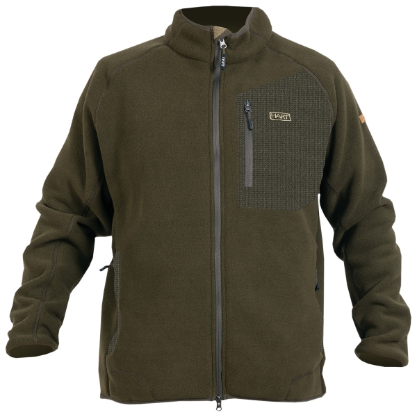 Fleece vest GARDE-XHP olijf