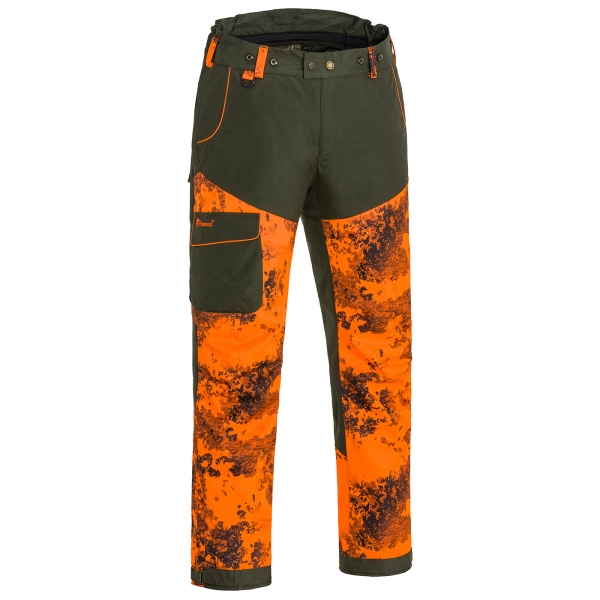 Broek Cumbria Extreem oranje/olijf